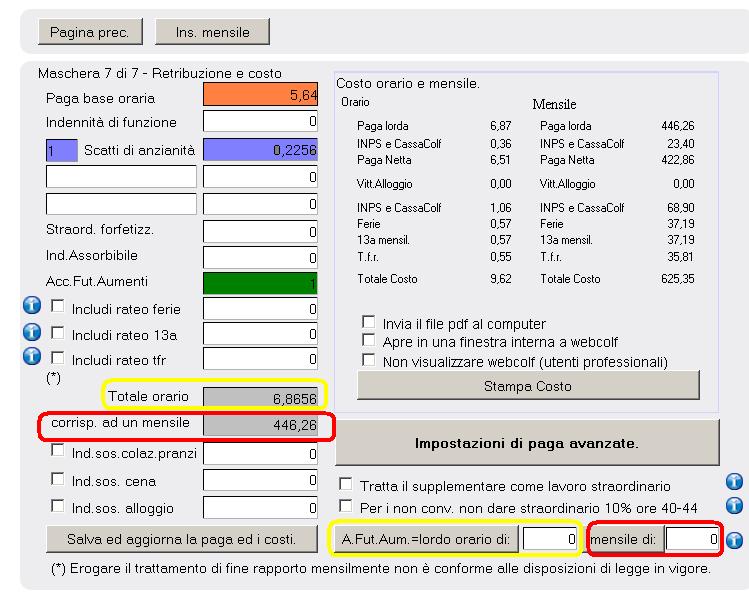 Come impostare la paga per i collaboratori domestici